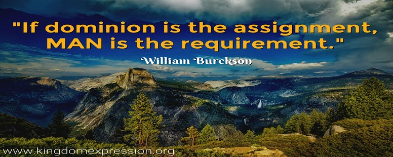 Man Means Dominion website