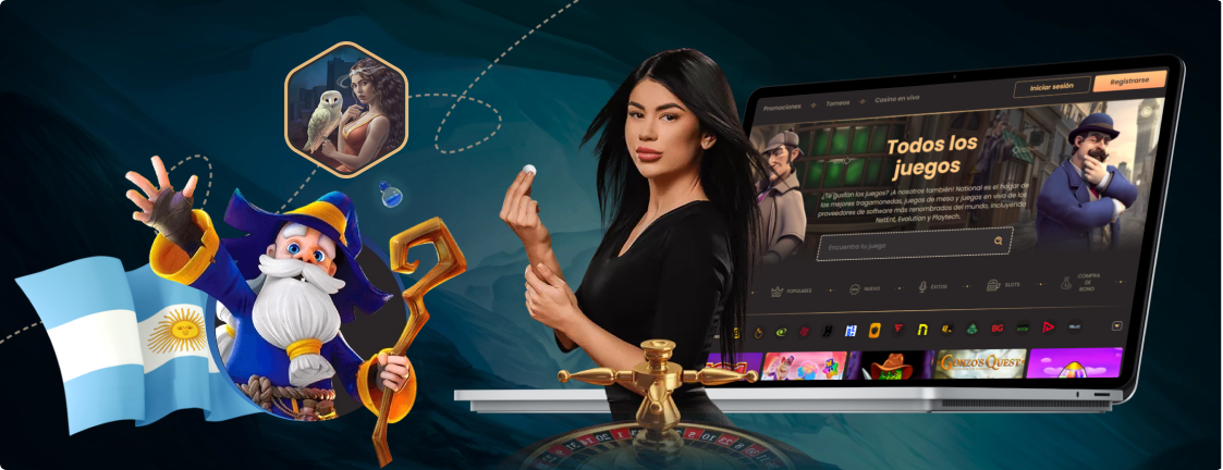 greatest National Casino bonus spins banner