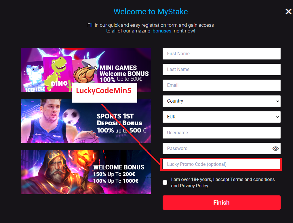 geverifieerd LuckyHills Casino reload-bonus promotiebanner in Netherlands